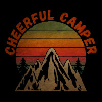 Cheerful Camper T  Shirt1298 Lightweight Hoodie | Artistshot