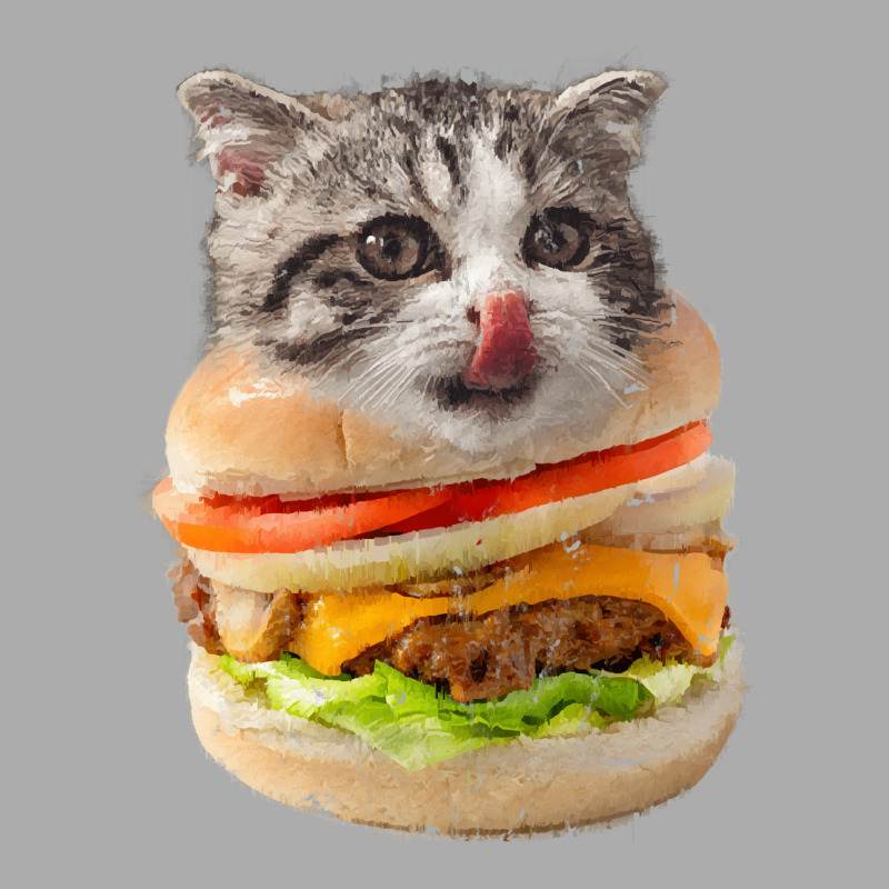 Cheeseburger Cat T  Shirt1302 Men's T-shirt Pajama Set | Artistshot