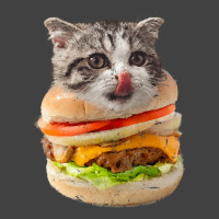 Cheeseburger Cat T  Shirt1302 Vintage T-shirt | Artistshot