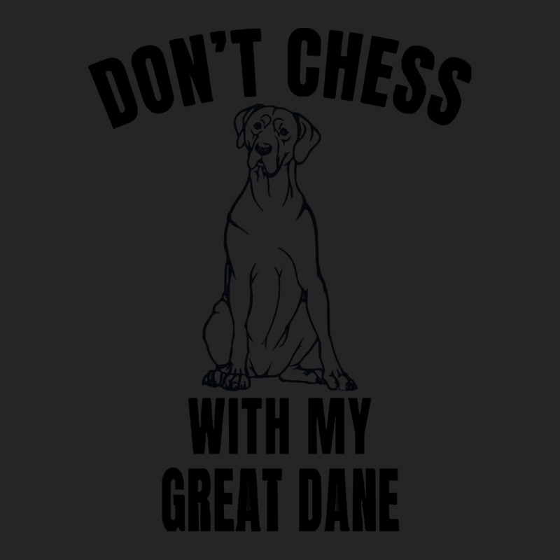 Chess Dog Great Dane Funny Mess T  Shirt1310 Unisex Hoodie | Artistshot