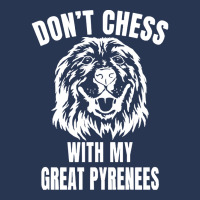 Chess Dog Great Pyrenees Funny Mes T  Shirt1311 Men Denim Jacket | Artistshot