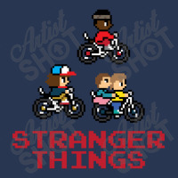 Bikes Pixellated Men Denim Jacket | Artistshot