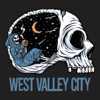 West Valley City T  Shirt Chilling Skeleton West Valley City T  Shirt T-shirt | Artistshot