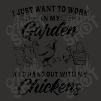 I Just Want To Work In My Garden And Hang Out With Chickens Champion Hoodie | Artistshot