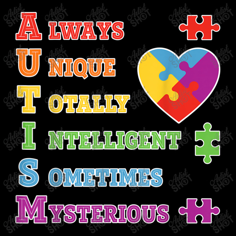 Autism Awareness Autism Acronym Puzzle Piece Men Women Kids T Shirt Adjustable Cap by RoyalStore | Artistshot