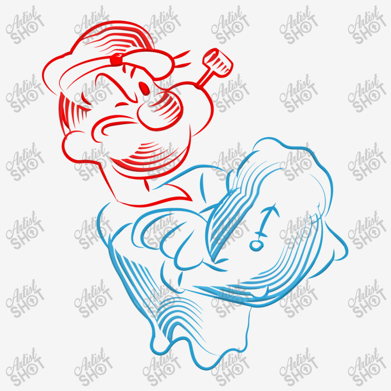 Popeye Outline Classic T-shirt | Artistshot