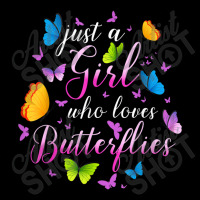 Just A Girl Who Loves Butterflies Cools Butterfly Collection Pocket T-shirt | Artistshot