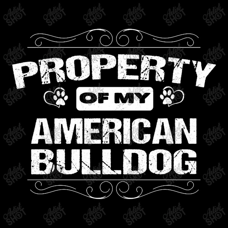 Property Of My American Bulldog American Bulldog Zipper Hoodie | Artistshot