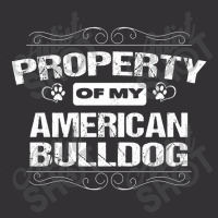 Property Of My American Bulldog American Bulldog Vintage Hoodie And Short Set | Artistshot