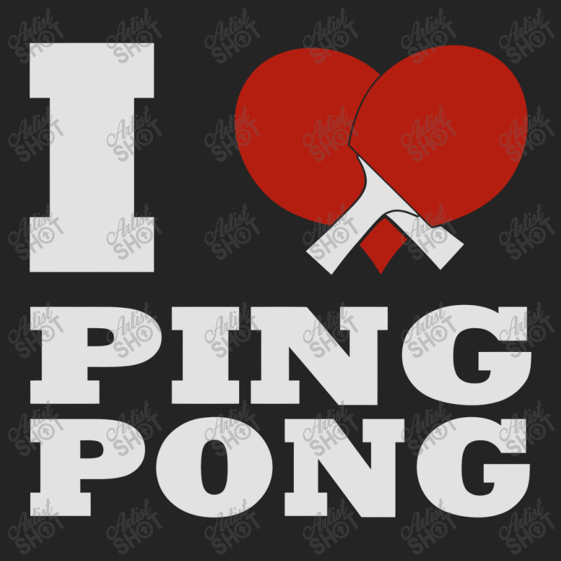 I Love Ping Pong, Ping Pong Lover 3/4 Sleeve Shirt by kumenolak | Artistshot