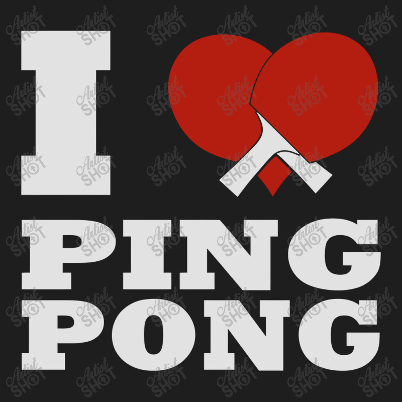 I Love Ping Pong, Ping Pong Lover Classic T-shirt by kumenolak | Artistshot