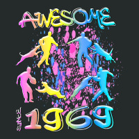 Awesome Since 1969. Agility Dog Training Graffiti Design T Shirt Women's Triblend Scoop T-shirt | Artistshot