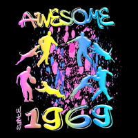 Awesome Since 1969. Agility Dog Training Graffiti Design T Shirt Maternity Scoop Neck T-shirt | Artistshot