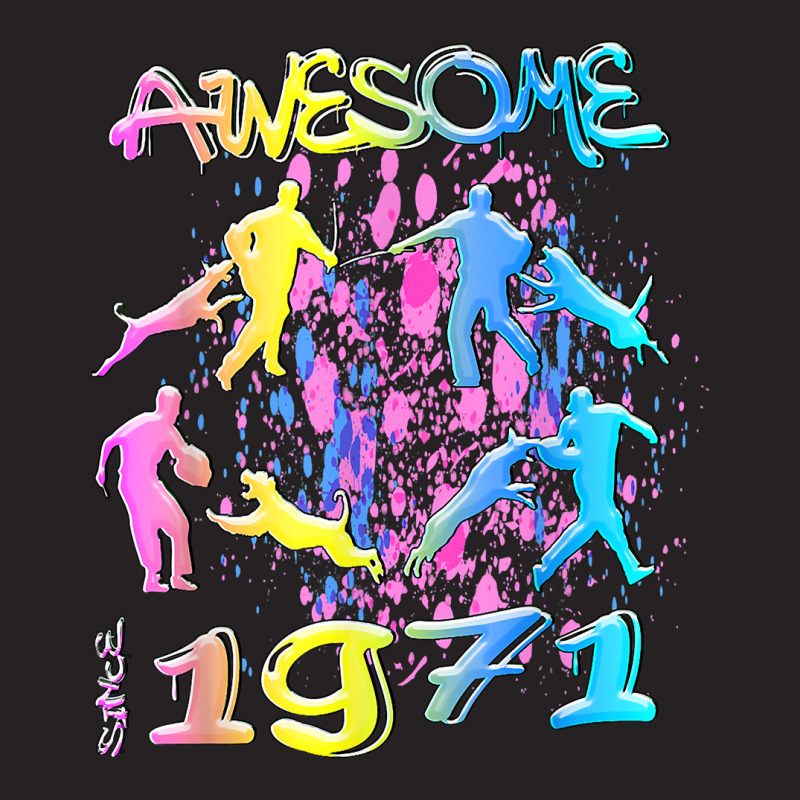 Awesome Since 1971. Agility Dog Training Graffiti Design T Shirt Vintage Cap by sowleomballoucgp | Artistshot