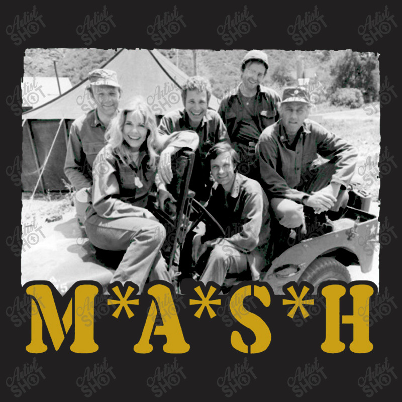 Retro Mash Cast   Mash T-shirt | Artistshot