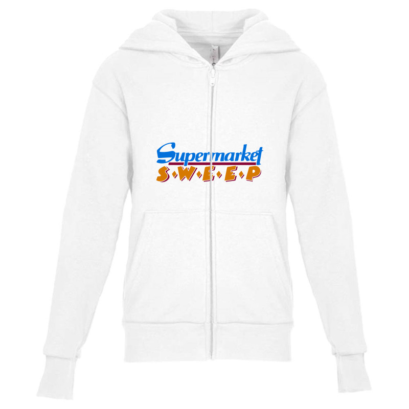 Retro Supermarket Sweep Supermarket Sweep Youth Zipper Hoodie by segerbeneer | Artistshot