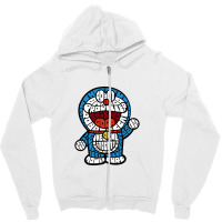 Robotic Cat Zipper Hoodie | Artistshot