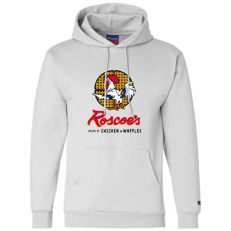 Roscoe;s House Of Chicken Waffles  Roscoes House Of Chicken Waffles Champion Hoodie | Artistshot