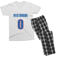 Russell Westbrook 0 Jersey Men's T-shirt Pajama Set | Artistshot