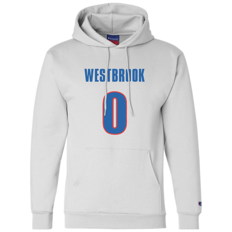 Russell Westbrook 0 Jersey Champion Hoodie | Artistshot