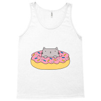 Donut Cat Tank Top | Artistshot