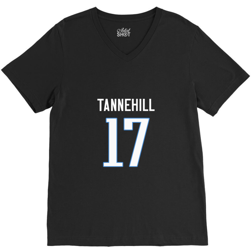 Ryan Tannehill Titans V-neck Tee | Artistshot