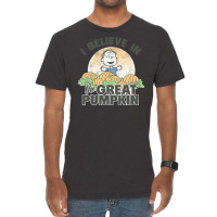 Peanuts Halloween Great Pumpkin T Shirt Vintage T-shirt | Artistshot