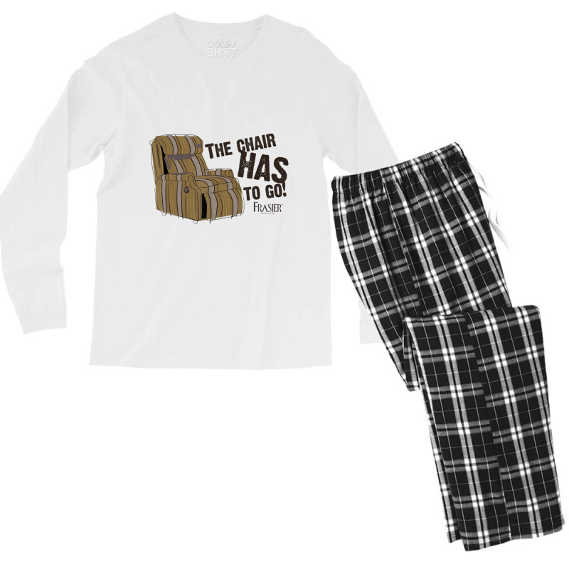 Frasier The Chair Men's Long Sleeve Pajama Set | Artistshot