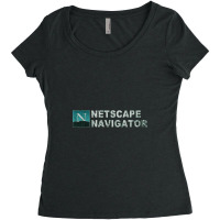 Netscape Navigator, Netscape Women's Triblend Scoop T-shirt | Artistshot