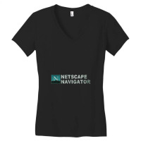 Netscape Navigator, Netscape Women's V-neck T-shirt | Artistshot