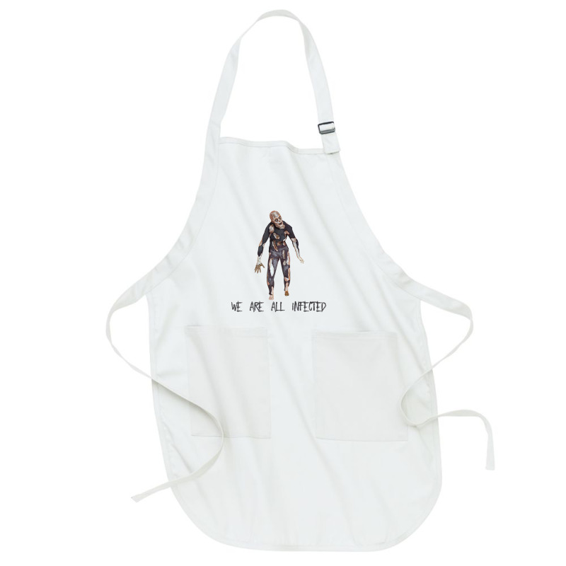 We Are All Infected Zombie Outbreak Halloween Full-length Apron | Artistshot