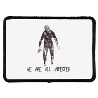 We Are All Infected Zombie Outbreak Halloween Rectangle Patch | Artistshot