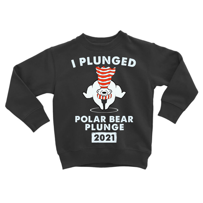 Polar Plunge Polar Bear 2021 T Shirt Toddler Sweatshirt by RomanAllen89 | Artistshot