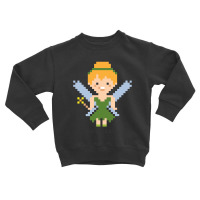 Tinker Bell Pixel Character Toddler Sweatshirt | Artistshot