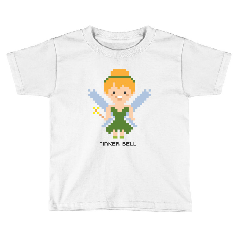 Tinker Bell Pixel Character Toddler T-shirt by mauramadhan | Artistshot