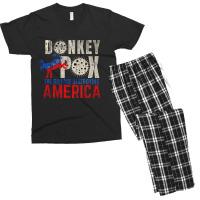 Donkey Pox The Disease Destroying America Men's T-shirt Pajama Set | Artistshot