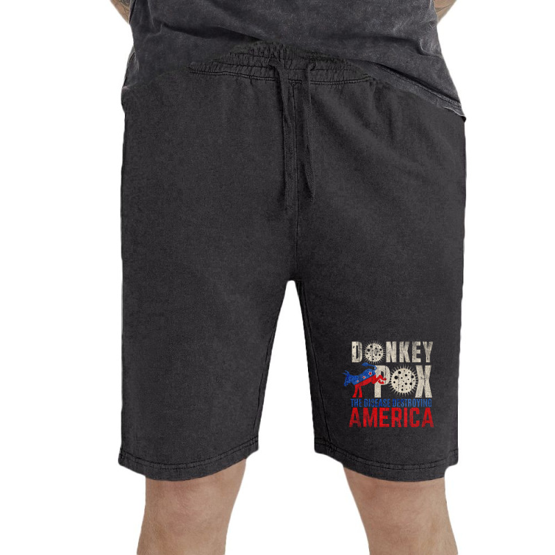 Donkey Pox The Disease Destroying America Vintage Short by CCnetJaya | Artistshot