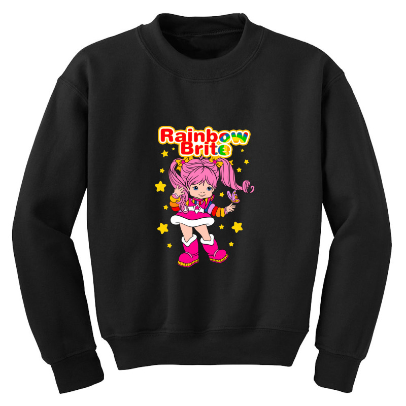 Rainbow Cartoon Tickled Pink Youth Sweatshirt by indigenouswomenintech | Artistshot