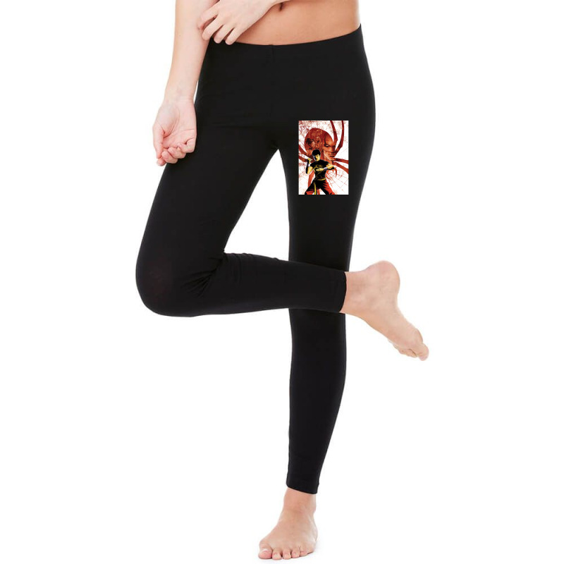 Character Animated Power Man Funny Gifts Boys Girls Legging by JaniyahArtists | Artistshot