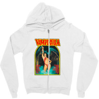 Retro Vampirella Cover Zipper Hoodie | Artistshot