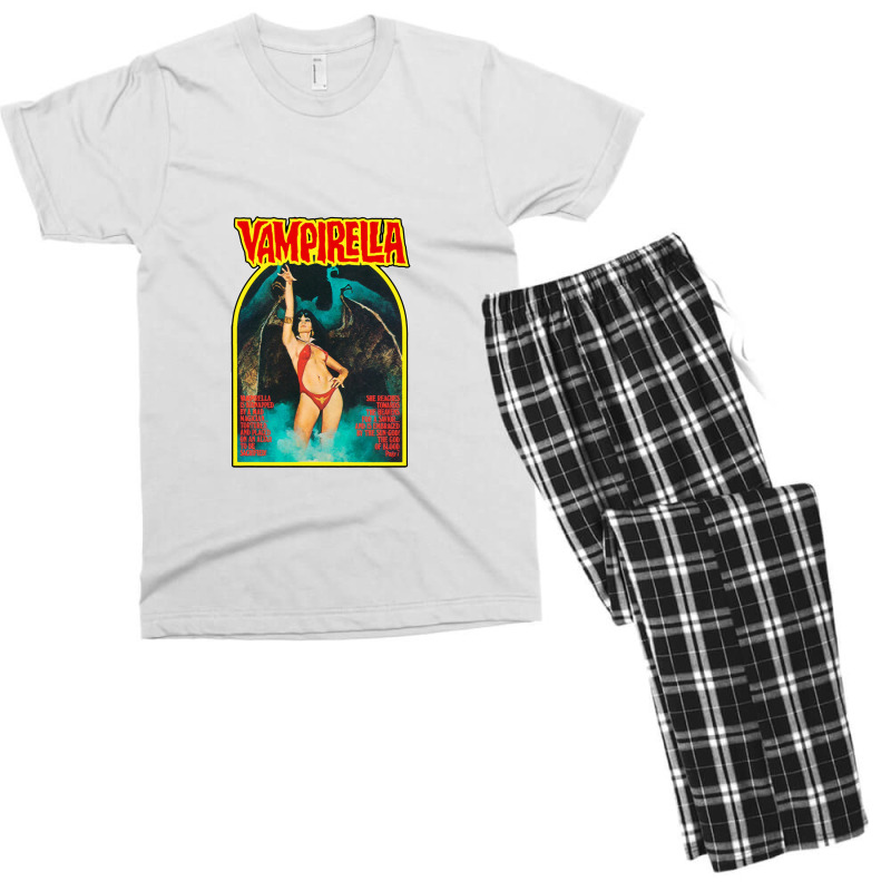 Retro Vampirella Cover Men's T-shirt Pajama Set by indigenouswomenintech | Artistshot