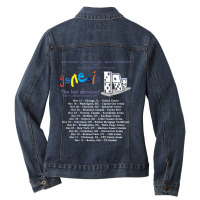 Funny Man Celebration  Call Me Ladies Denim Jacket | Artistshot