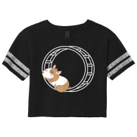 Hamster Wheel Hammy Owner Fluffy Rodent Pet Lover Scorecard Crop Tee | Artistshot