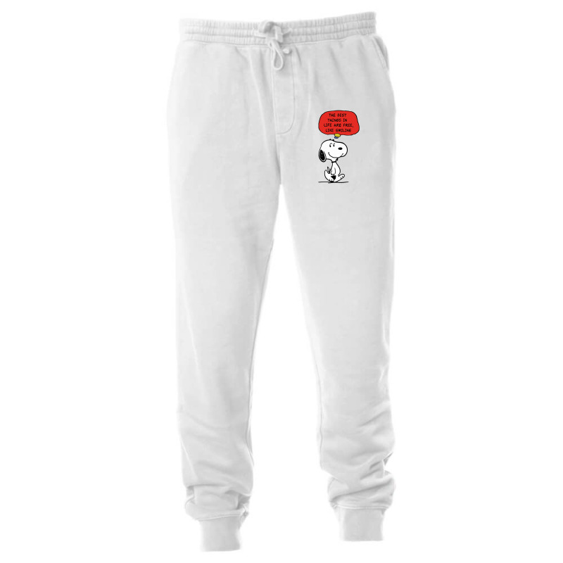 Peanuts Best Things In Life Are Free Unisex Jogger | Artistshot