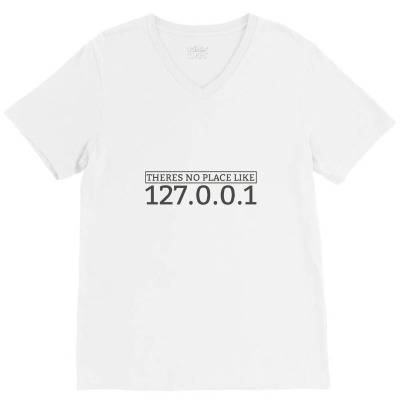 Computer Science V-neck Tee Designed By Dew1