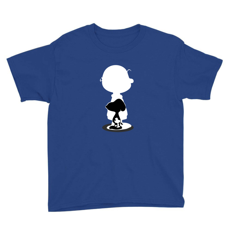 Peanuts Shadow Silhouette Youth Tee | Artistshot