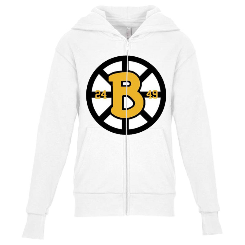 Bos Hockey Youth Zipper Hoodie by dicky everlasthing | Artistshot