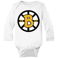 Bos Hockey Long Sleeve Baby Bodysuit | Artistshot