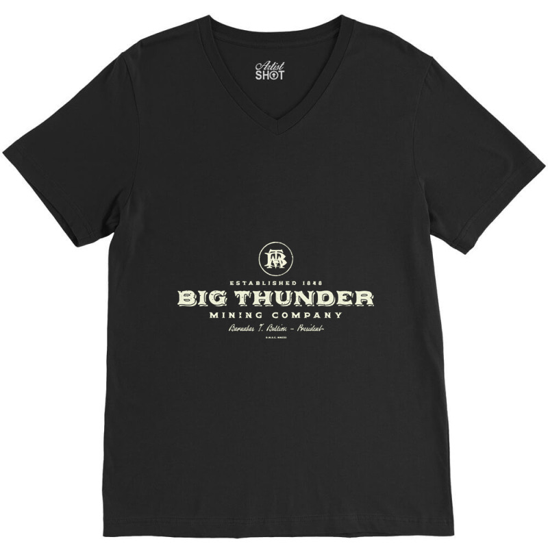 Big Thunder Mining Company - Theme Park Series T-shirt V-Neck Tee by MichaelAkins | Artistshot