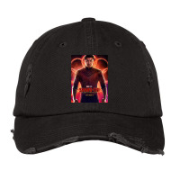 Vintage Retro Power Man For Mens Womens Vintage Cap | Artistshot